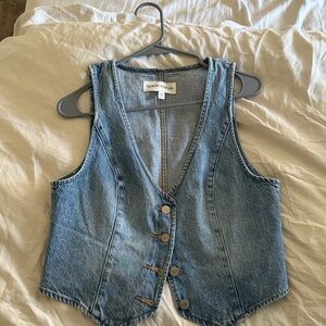 Denim Forum - Aritzia Denim Vest